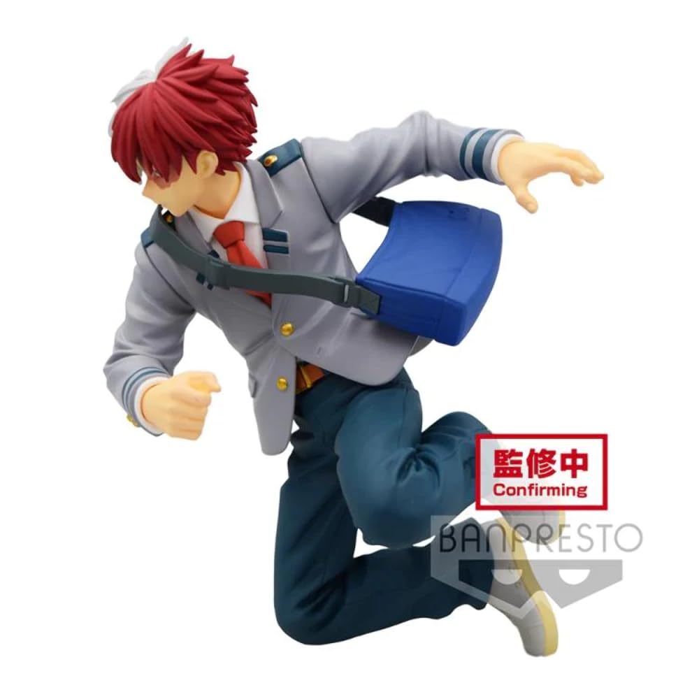 Figurine Banpresto Shoto Todoroki - My Hero Academia Bravegraph no.1, Vol.2, 14 cm, multicolore Figurine Banpresto Shoto Todoroki - My Hero Academia Bravegraph no.1, Vol.2, 14 cm, multicolore